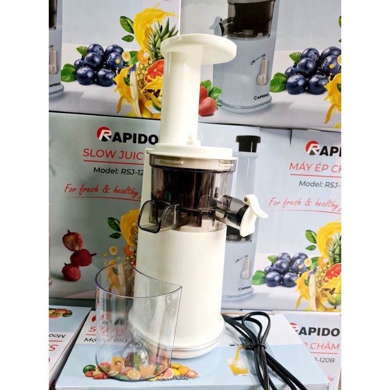 Máy ép chậm Mini Rapido RSJ120