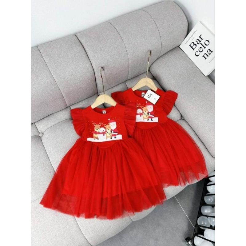 8 đến 28kg.váy xinh cho bé gái.váy đỏ cho bé gái.hình thật trải sàn ak.váy cho bé diện hè.đầm cho bé gái.