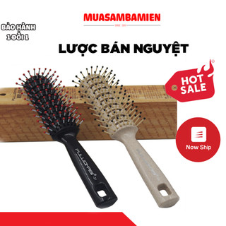 Lược bán nguyệt, lược chải tóc rối mat xa tạo kiểu chải phồng
