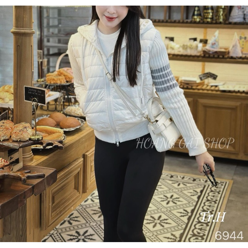 Áo phao pha tay full màu