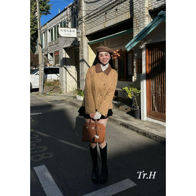 Áo phao trám B B R siêu xinh chuẩn Linh Hoàng