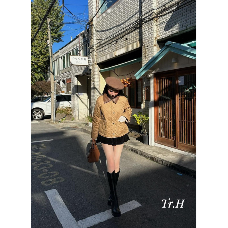 Áo phao trám B B R siêu xinh chuẩn Linh Hoàng