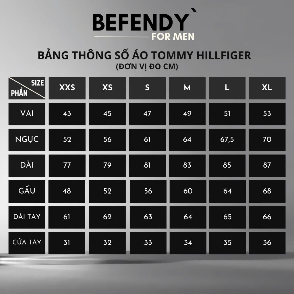 Áo khoác nam chống nước Tommy Helfiger, áo đại hàn chất liệu bông ép, hàng chính hãng có Big size - Befendy