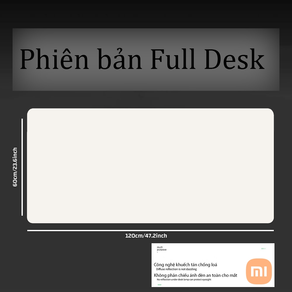 LÓT CHUỘT DA TRẮNG (Bản Full Desk 1m2*60)