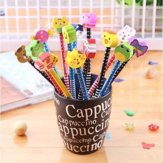 Chì kèm tẩy làm quà tặng noen, giáng sinh cute