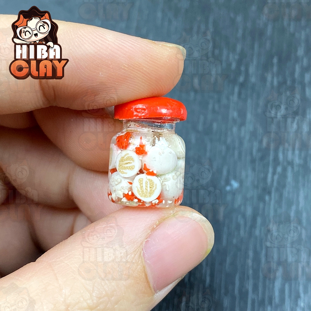 Mô hình Cà pháo muối, Mini Food, đồ ăn tí hon , đồ ăn mini mô hình cho búp bê DIY