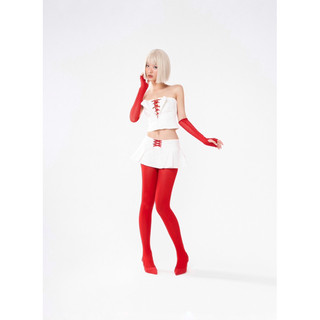 DOUBLEBIZZ - Set KANDY TOP & SKIRT (including gloves)