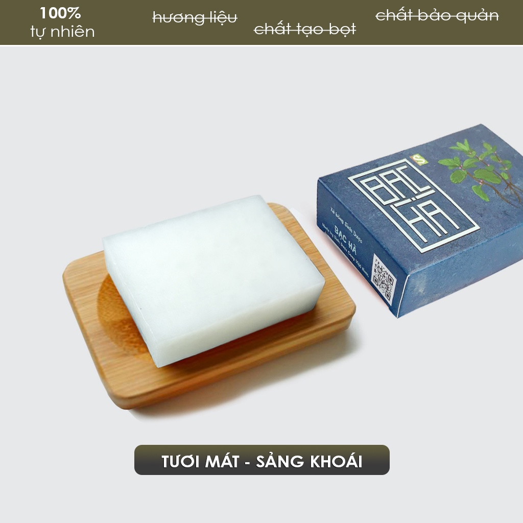 Xà Bông HTX Sinh Dược Thành Phần Tự Nhiên Mướp Đắng, Nghệ Mật Ong 100g