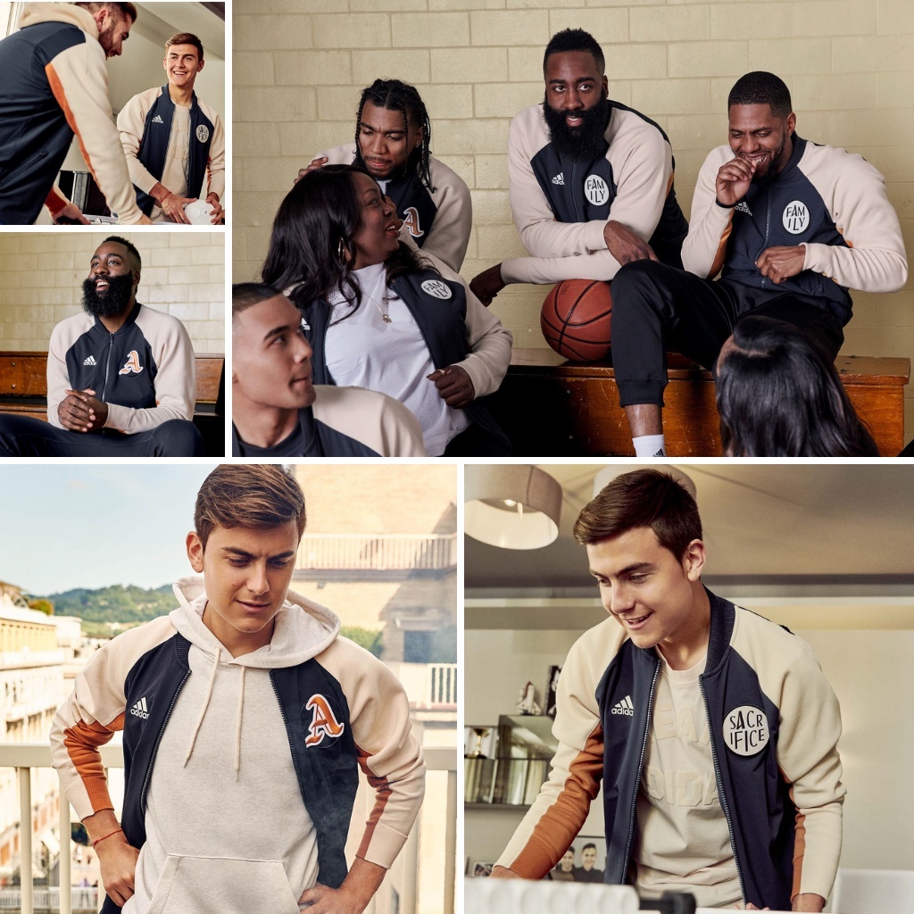 Áo Khoác Bomber Thể Thao Unisex Adidas VRCT Jacket Kem/Navy - DX8408