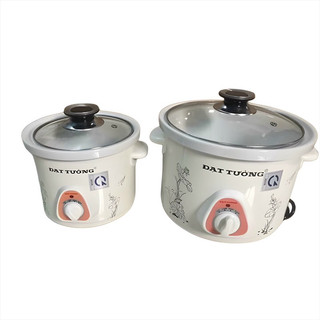 Nồi kho cá , nồi hầm nấu cháo chậm đa năng đạt tường 1,5l 2,5l 4,5l .dkmart