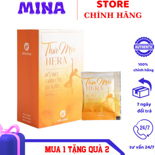 Giảm cân Hera Plus Trà giảm cân nhanh cấp tốc an toàn thảo mộc không phải thuốc giảm cân