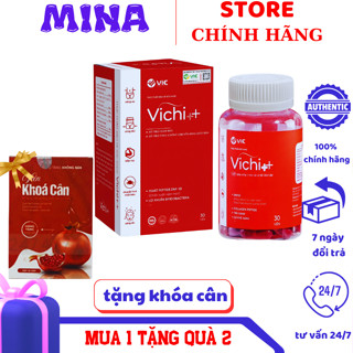 [Mua 1 Tặng 1] Giảm cân Vichi ++ viên uống thảo mộc tư nhiên an toàn chính hãng dành cho cơ địa khó giảm
