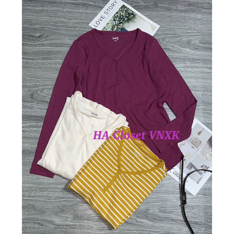 Áo Thun Tăm Gân Dài Tay DuluTh Xịn