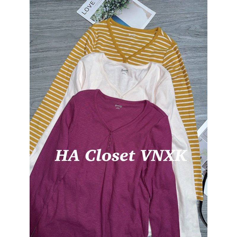 Áo Thun Tăm Gân Dài Tay DuluTh Xịn