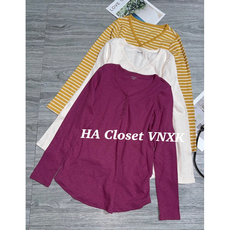 Áo Thun Tăm Gân Dài Tay DuluTh Xịn