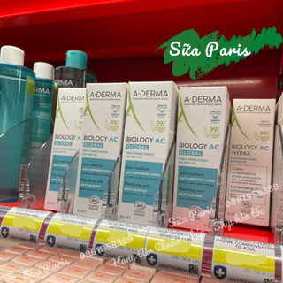 Kem Aderma Phys_Ac_Global 40ml giảm mụn trứng cá, mụn đầu đen, ngăn ngừa thâm mụn_Sữa Paris Aderma