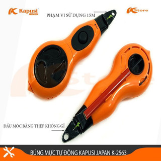 Bật mực, búng mực tự động 15m kapusi japan - hàng chính hãng