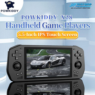  Máy Chơi Game Powkiddy X28 Màn Cảm Ứng 5.5 inch Hỗ Trợ Mượt Gamecube PSP PS2 Pin 5000mAh Chơi Game Online 