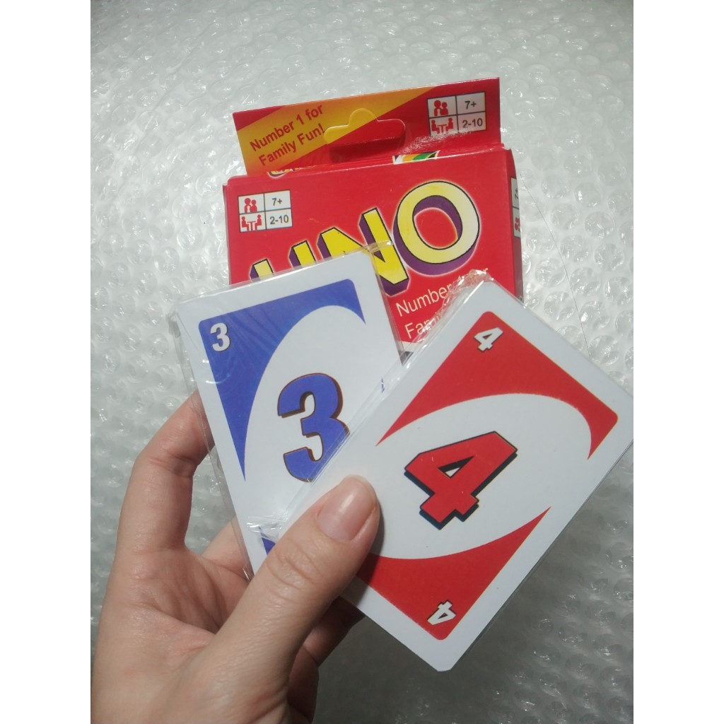 Bộ bài UNO giấy cơ bản 108 lá - Trò chơi vui nhộn cho gia đình và bạn bè