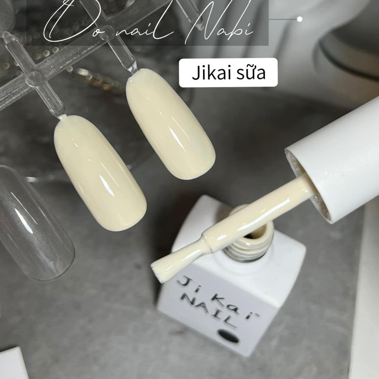 Sơn gel Jikai trắng sữa số 02