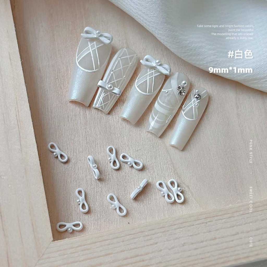 Charm nơ đính móng mẫu mới