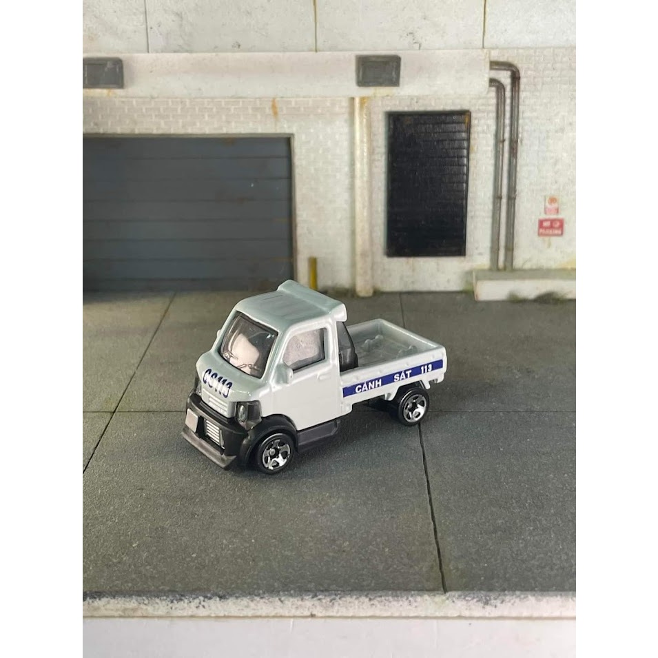 HT24workshop - Decal nước Cảnh sát Giao thông, Cảnh sát 113 cho xe mô hình 1:64 - Dán được hai xe