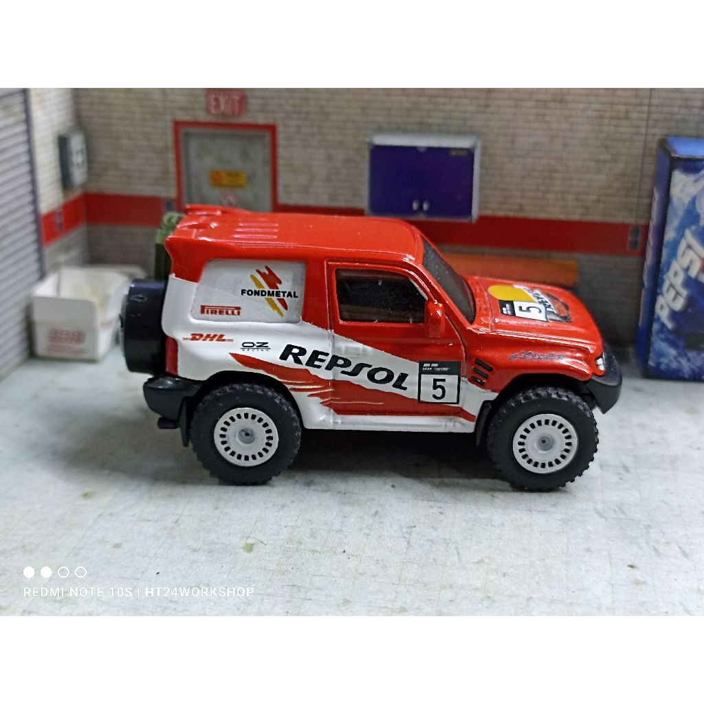 HT24workshop - Decal nước Repsol Racing Wrap cho xe mô hình 1:64
