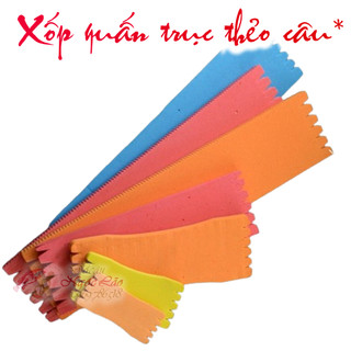Thanh xốp gắn thẻo câu, lưỡi câu - Quấn các dây câu khác nhau...