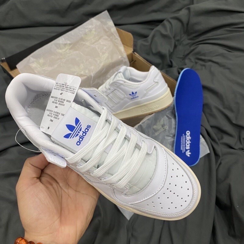 Giày Adidas Forum 84 Trắng Đen Hottrend 2023, Giày Adidas Forum Sọc Full Trắng Kiểu Dáng Thể Thao Full Bill Box