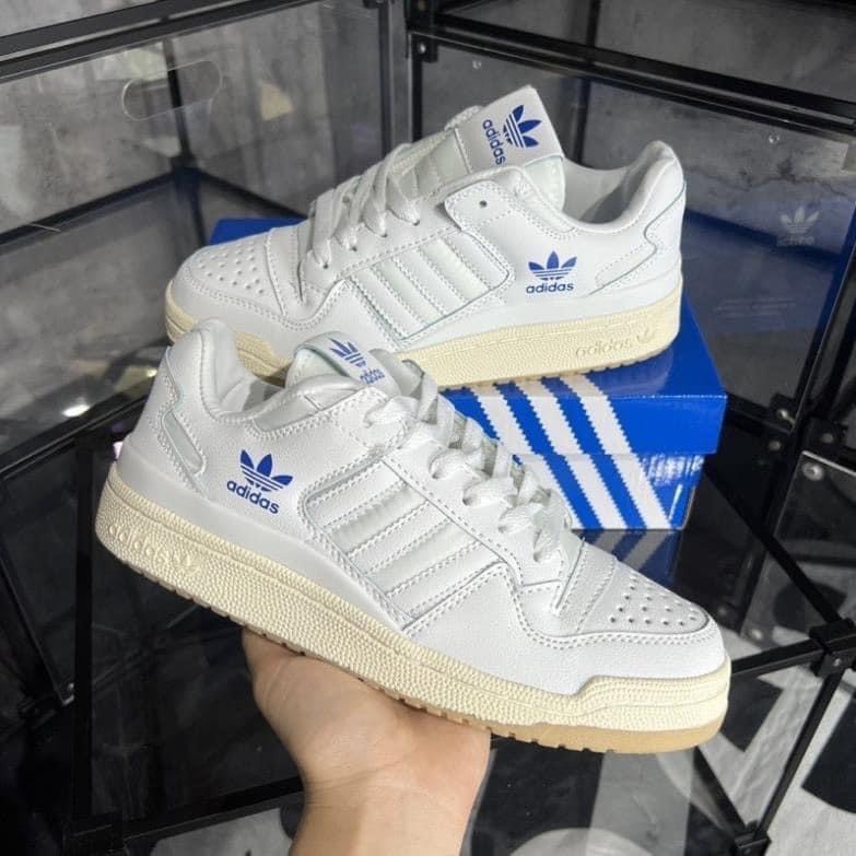 Giày Adidas Forum 84 Trắng Đen Hottrend 2023, Giày Adidas Forum Sọc Full Trắng Kiểu Dáng Thể Thao Full Bill Box