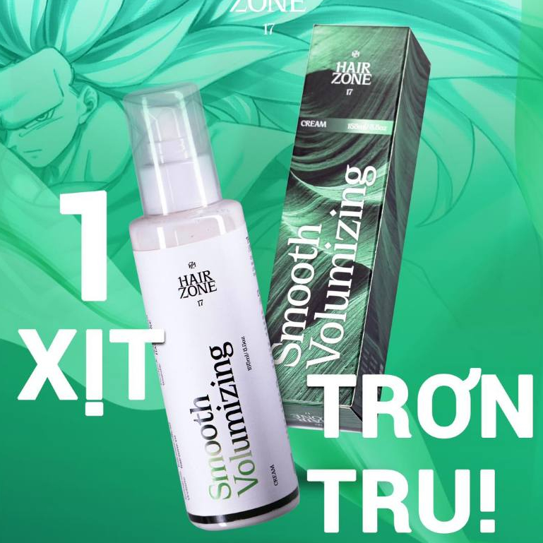 Dưỡng tóc nam Smooth Volumizing Cream giữ tóc mướt suốt 12h tóc bóng mượt by Hair Zone