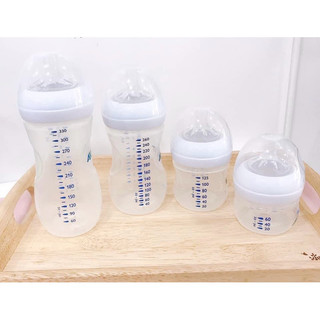 Bình sữa Avent Natural Nhựa 125ml/260ml/330ml Chính hãng MẪU CŨ