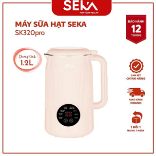 Máy làm sữa hạt, xay nấu sữa hạt, chính hãng SEKA, E320 pro 1.2L , có chế độ hẹn giờ