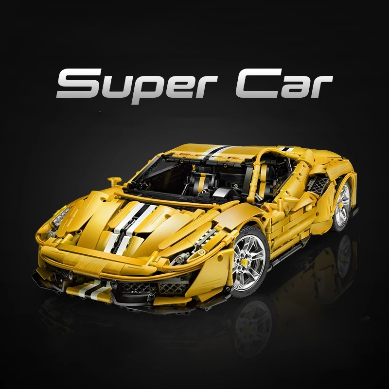 Ferradi Italia Ka Da C61057W Mô Hình Xe Technic Tỷ Lệ 1:8 Đồ Chơi Lắp Ráp 3187 Pcs Có Sẵn Động Cơ Sieuthidochoitritue