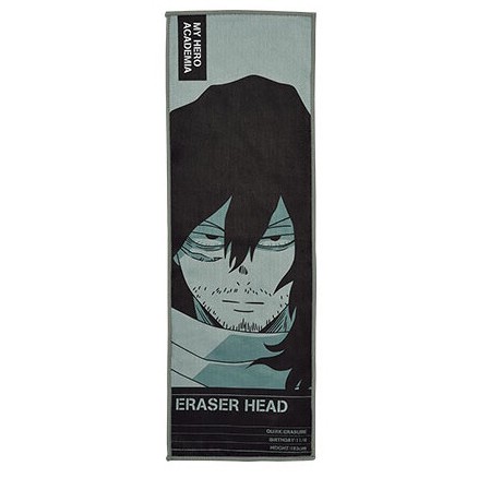 62368 - Khăn tay hình My Hero Academia - Bandai Spirits Ichiban Kuji The Top 5!  - Aizawa Shouta
