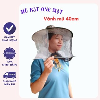 Mũ bảo hộ bắt ong - mũ bảo hộ chống ong đốt muỗi đốt