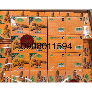 Combo 12 cục xà bông nghệ JAM Turmeric glutacollagen soap.
