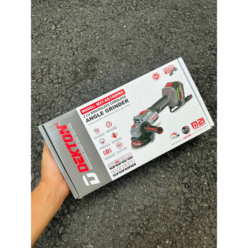 Máy mài Pin Dekton M21 AG100PRO