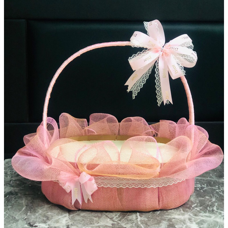 Set trang trí giỏ trái cây, giỏ bánh kẹo