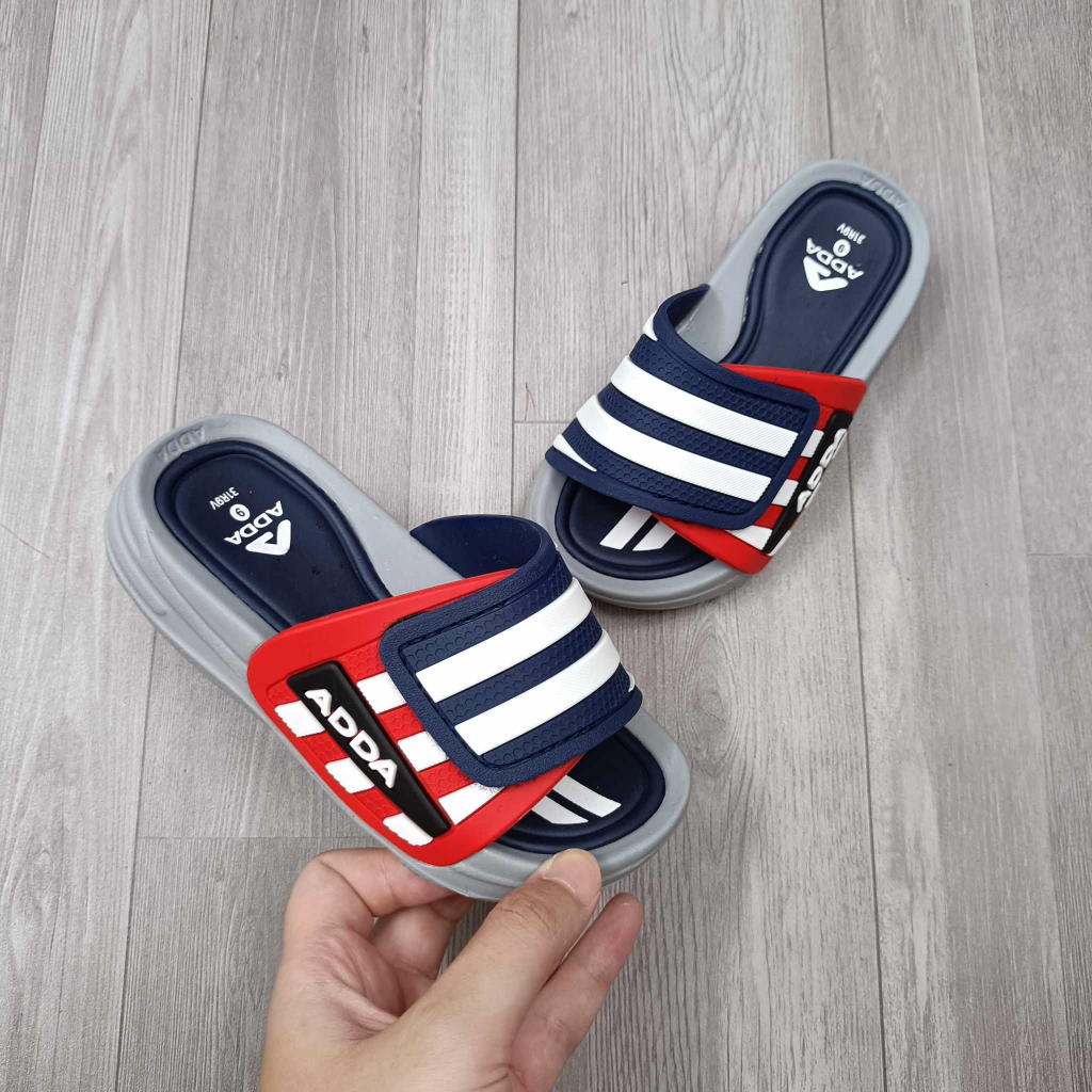 Dép thái lan bé trai, dép adda bé trai đi êm bền có họa tiết kẻ mới 31R9V đi êm mềm nhẹ năm 2025