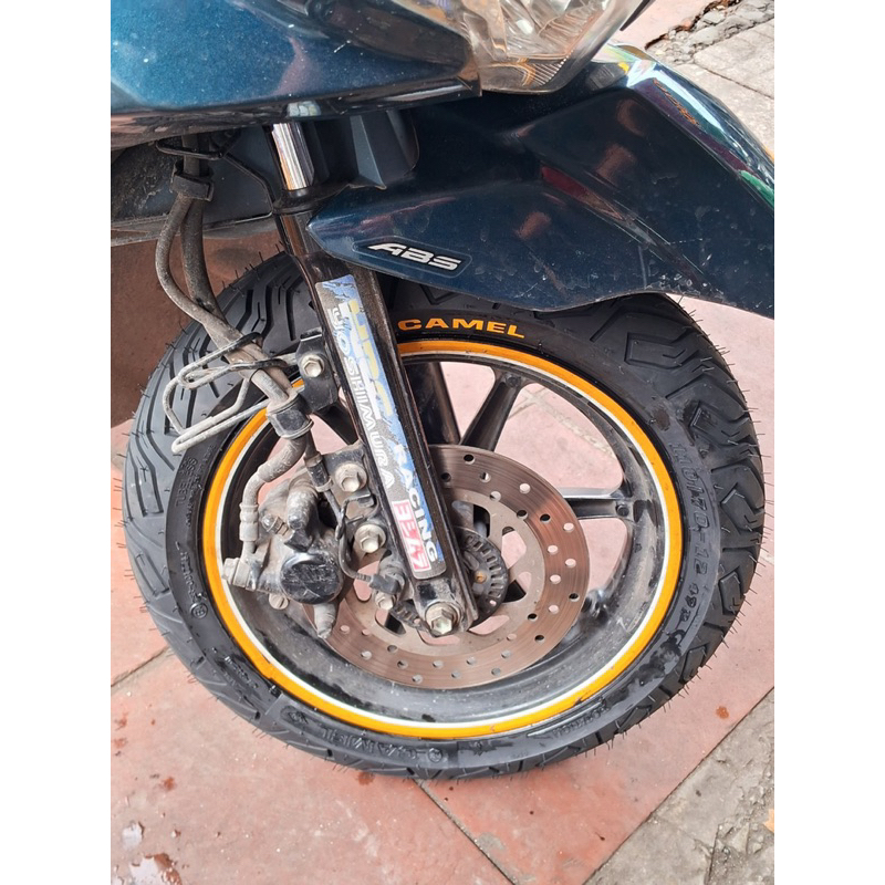 Vỏ lốp không ruột xe Scoopy,Zoomer,Freego gai City Michelin .