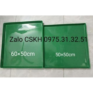 Khay hứng đựng phân chim chó mèo nhựa dẻo kích thước 50*50cm