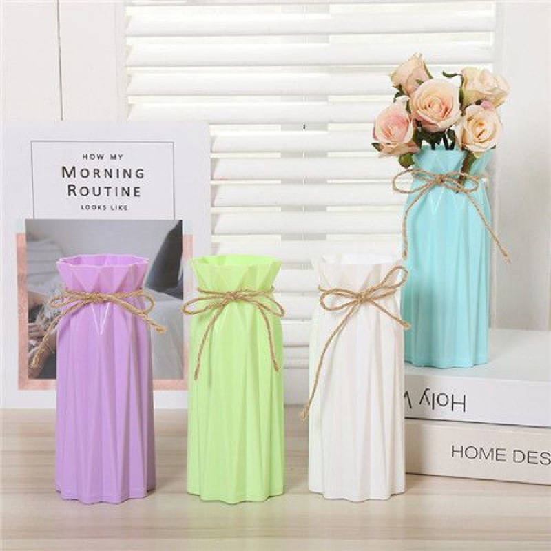 Bình Bông, Lọ Cắm Hoa Bằng Nhựa, Chỉ Dùng Cắm Hoa Khô Và Hoa Nhân Tạo, Không Đựng Được Nước