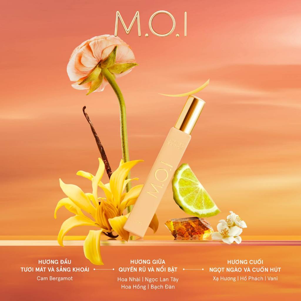 Nước hoa MOI Cosmetics Hồ Ngọc Hà bản giới hạn 50ml