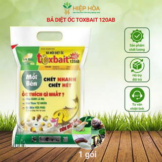 Thuốc diệt ốc sên, ốc bươu vàng toxbait 120ab - bả mồi diệt ốc phân bón hiệp hòa 1 hạt nhỏ diệt được nhiều ốc túi 1kg