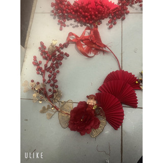 Vòng đào đông trang trí tết nguyên đán .