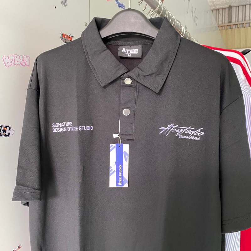 Áo Polo Atee Đen