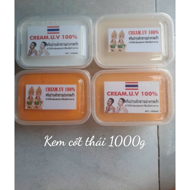 Kem cốt U.V 1 kí đủ màu