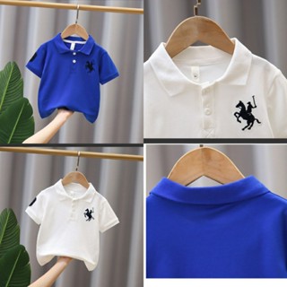 Áo thun có cổ cho bé trai