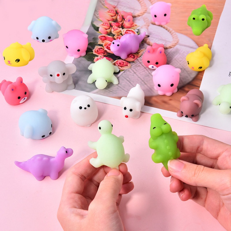 Đồ chơi Squishy bóp dẻo siêu dai, Bóp dẻo mô hình con vật đáng yêu